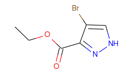 1H-Pyrazole-3-carboxylic acid, 4-bromo-, ethyl ester