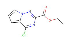 ethyl 4-chloropyrrolo[1,2-f][1,2,4]triazine-2-carboxylate