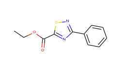 ethyl 3-phenyl-1,2,4-thiadiazole-5-carboxylate