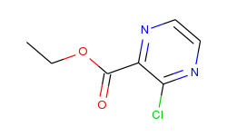 Pyrazinecarboxylic acid, 3-chloro-, ethyl ester