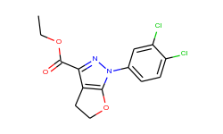 1-(3,4-dichlorophenyl)-4,5-dihydro-1h-furo[2,3-c]pyrazole-3-carboxylic acid ethyl ester