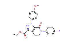 Ethyl 6-(4-iodophenyl)-1-(4-methoxyphenyl)-7-oxo-4,5,6,7-tetrahydro-1H-pyrazolo[3,4-c]pyridine-3-car