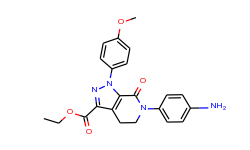 ethyl 6-(4-aminophenyl)-1-(4-methoxyphenyl)-7-oxo-4,5,6,7-tetrahydro-1H-pyrazolo[3,4-c]pyridine-3-ca