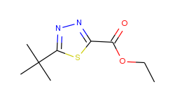 5-tert-Butyl-1,3,4-thiadiazole-2-carboxylic acid ethyl ester