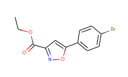 Ethyl 5-(4-bromophenyl)isoxazole-3-carboxylate