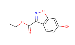 1,2-Benzisoxazole-3-carboxylic acid, 6-hydroxy-, ethyl ester