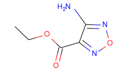 1,2,5-Oxadiazole-3-carboxylic acid, 4-amino-, ethyl ester