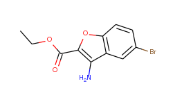 2-Benzofurancarboxylic acid, 3-amino-5-bromo-, ethyl ester