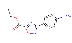 1,2,4-Oxadiazole-5-carboxylic acid, 3-(4-aminophenyl)-, ethyl ester