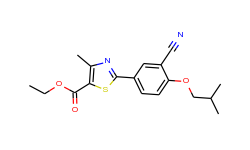 ethyl2-(3-cyano-4-isobutoxyphenyl)-4-methyl-5-thiazolecarboxylate