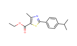 Ethyl 2-(4-isopropylphenyl)-4-methylthiazole-5-carboxylate