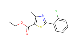 ethyl 2-(2-chlorophenyl)-4-methyl-1,3-thiazole-5-carboxylate