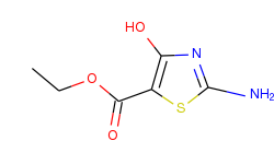 5-Thiazolecarboxylic acid, 2-amino-4-hydroxy-, ethyl ester