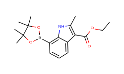 Ethyl 2-methyl-7-(4,4,5,5-tetramethyl-1,3,2-dioxaborolan-2-yl)-1H-indole-3-carboxylate