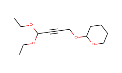 2H-Pyran, 2-[(4,4-diethoxy-2-butynyl)oxy]tetrahydro-