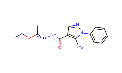 ethyl n-[(5-amino-1-phenyl-1h-pyrazol-4-yl)-carbonyl]ethanehydrazonoate