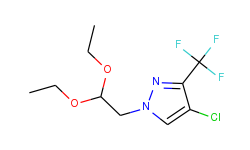 4-chloro-1-(2,2-diethoxyethyl)-3-(trifluoromethyl)-1h-pyrazole