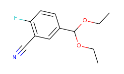 5-(diethoxymethyl)-2-fluorobenzonitrile