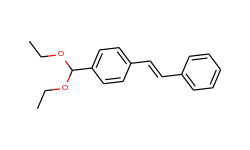 4-(diethoxymethyl)-trans-stilbene