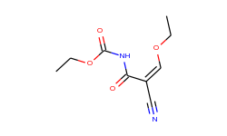 ethyl n-(2-cyano-3-ethoxyacryloyl)carbamate