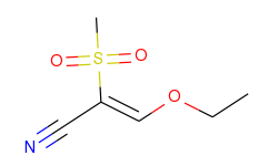 3-ethoxy-2-(methylsulfonyl)acrylonitrile