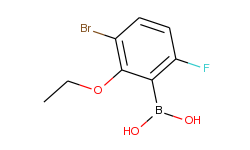 5-bromo-2-fluoro-6-ethoxyphenylboronic acid