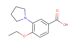4-ethoxy-3-pyrrolidin-1-yl-benzoic acid