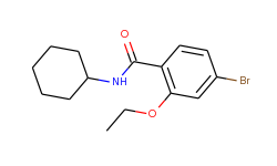 cyclohexyl 4-bromo-2-ethoxybenzamide