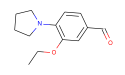 3-ethoxy-4-pyrrolidin-1-yl-benzaldehyde