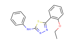 5-(2-ethoxyphenyl)-n-phenyl-1,3,4-thiadiazol-2-amine