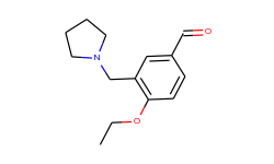 4-ethoxy-3-pyrrolidin-1-ylmethyl-benzaldehyde