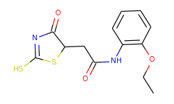 n-(2-ethoxyphenyl)-2-(2-mercapto-4-oxo-4,5-dihydro-1,3-thiazol-5-yl)acetamide