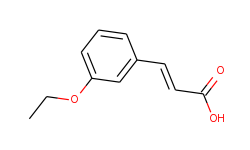 (2e)-3-(3-ethoxyphenyl)acrylic acid