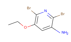 2,6-dibromo-5-ethoxypyridin-3-amine