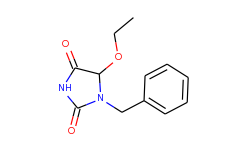 2,4-Imidazolidinedione, 5-ethoxy-1-(phenylmethyl)-