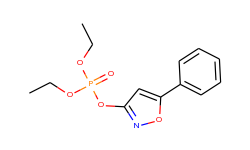 phosphoric acid diethyl ester 5-phenyl-isoxazol-3-yl ester