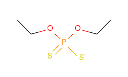 Phosphorodithioic acid, diethyl ester