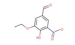 Benzaldehyde, 3-ethoxy-4-hydroxy-5-nitro-