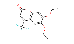 6,7-Diethoxy-4-trifluoromethylcoumarin