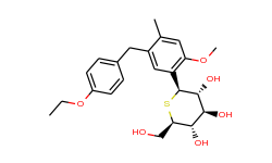 D-Glucitol, 1,5-dideoxy-1,5-epithio-1-C-[5-[(4-ethoxyphenyl)methyl]-2-methoxy-4-methylphenyl]-, (1S)