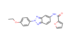 N-[2-(4-ethoxyphenyl)benzotriazol-5-yl]furan-2-carboxamide