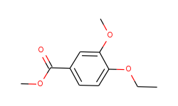 Benzoic acid, 4-ethoxy-3-methoxy-, methyl ester