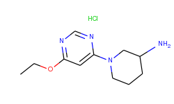 1-(6-Ethoxy-pyrimidin-4-yl)-piperidin-3-ylamine hydrochloride