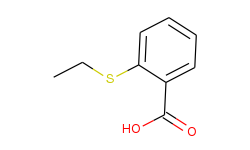 Benzoic acid, 2-(ethylthio)-