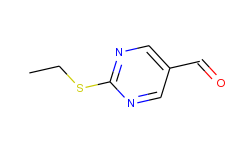2-Ethylsulfanyl-pyrimidine-5-carbaldehyde
