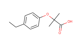 2-(4-ethylphenoxy)-2-methylpropanoic acid