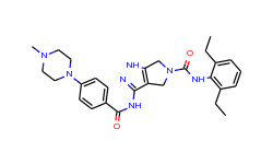 N-(2,6-Diethylphenyl)-4,6-dihydro-3-[[4-(4-methyl-1-piperazinyl)benzoyl]amino]pyrrolo[3,4-c]pyrazole