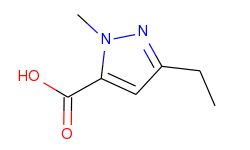 1H-Pyrazole-5-carboxylic acid, 3-ethyl-1-methyl-