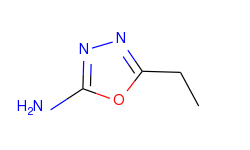 2-amino-5-ethyl-1,3,4-oxadiazol