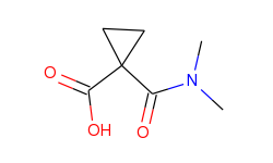 1-(Dimethylcarbamoyl)cyclopropanecarboxylic acid